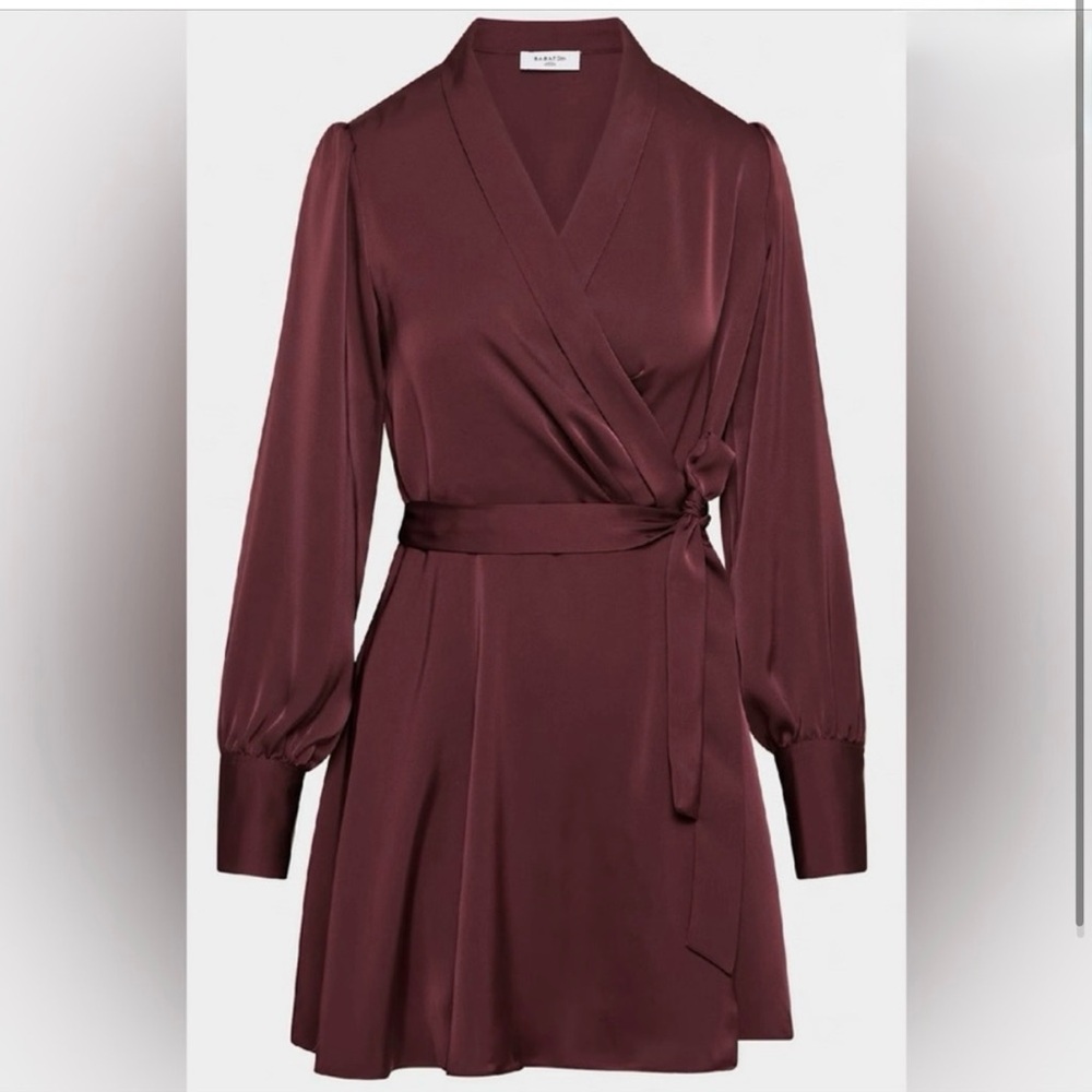 NWT Aritzia Babaton Hyde Satin Mini Dress